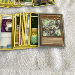 Pokemon Cards 100+ With Tin See Pics excellent used condition see photos - Image 2