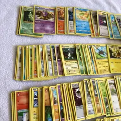 Pokemon Cards 100+ With Tin See Pics excellent used condition see photos - Image 5