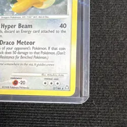 Pokemon Dragonite Lv.61 Legends Awakened 2/146 Rare Holo HP 140 EN Card - Image 5
