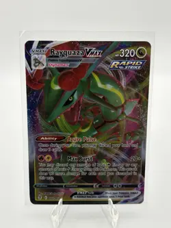 Pokemon Rayquaza VMAX 111/203 Evolving Skies Ultra Rare Holo SWSH07 320HP - Image 1