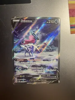 Pokemon Suicune V GG38/GG70 Full Art Gallarian Gallery Crown Zenith - Image 2