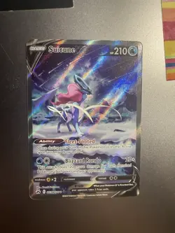 Pokemon Suicune V GG38/GG70 Full Art Gallarian Gallery Crown Zenith - Image 3
