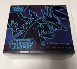 Phantasmal Flames Pokemon Center Elite Trainer Box (ETB) - Factory Sealed - Image 1