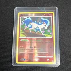 Pokemon Ponyta SH11 Reverse Holo Shiny Holo Rare Alt Art Fire HP 60 2009 EN - Image 1