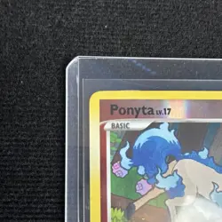 Pokemon Ponyta SH11 Reverse Holo Shiny Holo Rare Alt Art Fire HP 60 2009 EN - Image 3