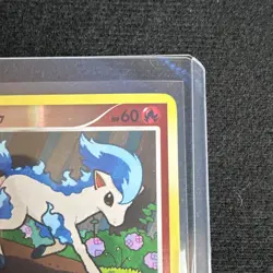 Pokemon Ponyta SH11 Reverse Holo Shiny Holo Rare Alt Art Fire HP 60 2009 EN - Image 4