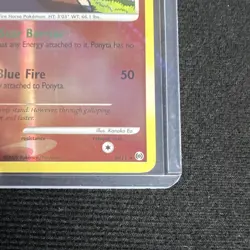 Pokemon Ponyta SH11 Reverse Holo Shiny Holo Rare Alt Art Fire HP 60 2009 EN - Image 5