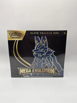 Pokemon TCG Mega Evolution Lucario Elite Trainer Box (ETB) | Factory Sealed New - Image 1
