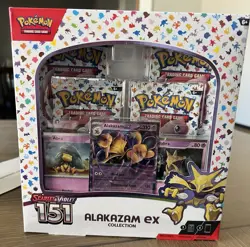 Pokemon TCG Scarlet & Violet 151 Alakazam ex Collection Booster Box - NIB - Image 1