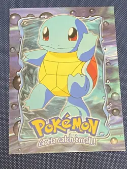 1999 Topps Pokemon Movie Animation Edition Evolution Squirtle #E7 e7 of 12 - Image 1