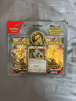 Pokemon TCG Mega Evolution Ascended Heroes Larry’s Komala 2 Pack Blister New ✅ - Image 1