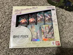 One Piece Bandai TCG Card Game - Illustration Box Vol 2 New - Factory Sealed - Image 1