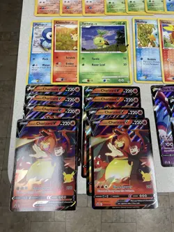 Lot of 54 Pokemon TCG Jumbo Cards (25th Anniversary & EX) Celebrations W/ Binder - Image 2