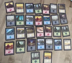 Vintage MTG Lot ~ Revised Edition Cards + Lands + Some 90s Rares NM-MP - Image 3