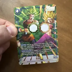Kale FB08-032 Alternate Art Saiyan's Pride Dragon Ball Card Fusion World SR NM! - Image 1