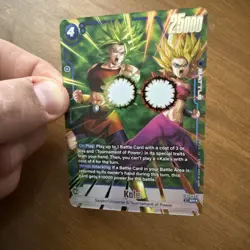 Kale FB08-032 Alternate Art Saiyan's Pride Dragon Ball Card Fusion World SR NM! - Image 3