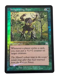 Invigorating Boon Onslaught FOIL MAGIC the Gathering MTG CARD Vintage - Image 1