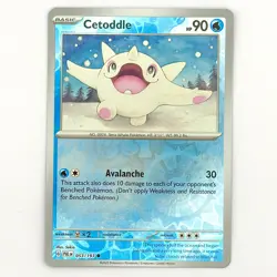 053/193 Cetoddle : Reverse Holo : Paldea Evolved Pokemon Trading Card Game - Image 1