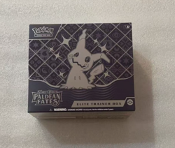 New Pokemon Card TCG Paldean Fates Elite Trainer Box ETB SV4.5 Scarlet & Violet 820650856181 - Image 1