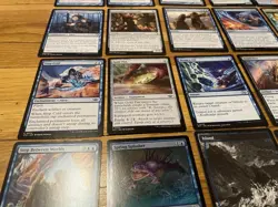 Blue MTG Cards Lot Rare, Foil, Land, And More Magic The Gathering Cards! - Image 3