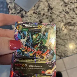 MINT M Rayquaza EX 61/108 XY Roaring Skies Ultra Rare Card Pokemon TCG MP - Image 2