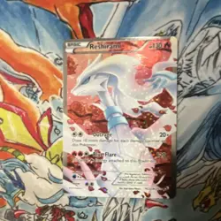 Pokemon Reshiram RC22/RC25 Basic Holo Lot 2 Cards English 2015 - Image 2