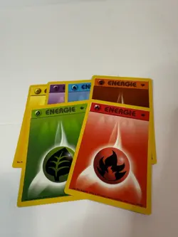 GERMAN Full Set Of Energy Pokemon Base Set First Edition Pokemon Card - Image 1