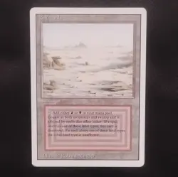 Magic: The Gathering Badlands Land Revised Edition Rare Rob Alexander - Image 1