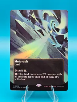 NM - Magic the Gathering, Edge of Eternities, Mutavault (0073) - Foil - Image 1