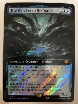 The Watcher in the Water (Extended Art) (Surge Foil)*Foil* LTR 0765 NM - Image 1