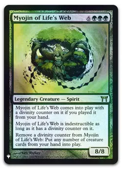 Myojin of Life's Web #229 (Foil) (NM) List Reprints LIST LIST Magic MTG - Image 1