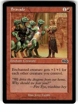 Urza's Saga Magic: The Gathering Bravado MTG - Image 1