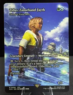 MTG Tidus, Zanarkand Fayth - Thrasios, Triton Hero (Showcase) Non-foil - Image 1