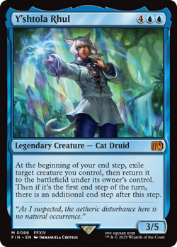 *FOIL* Y'shtola Rhul FIN-086 - Mythic - Magic: The Gathering MTG NM - Image 1