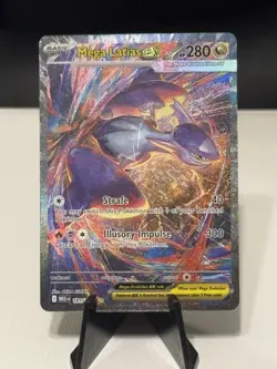 Pokemon TCG Mega Latias EX 181/132 Mega Evolution Special Illustration Rare - Image 1