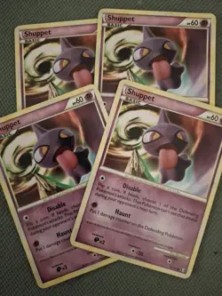 x4 Shuppet 75/102 Triumphant Pokemon Tcg - Image 1