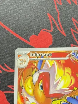 Infernape 173/167 Full Art Holo Pokemon SV06: Twilight Masquerade English NM - Image 3
