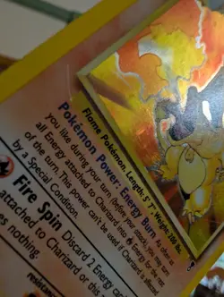 Pokemon TCG Vintage Charizard Legendary Collection Holo 3/110 LP/MP - Image 2