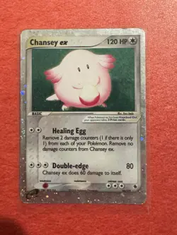Chansey ex 96/109 - 2003 Pokemon Ruby and Sapphire - Image 1