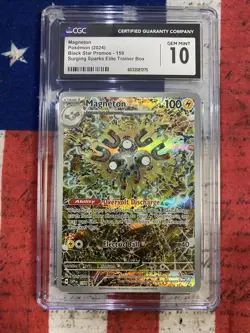 Pokemon Magneton 159 Sv: Scarlet & Violet Promo Holo CGC 10 - Image 1