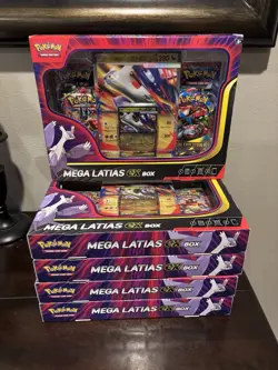 Pokemon TCG Mega Evolution Mega Latias EX Box x5 | Brand New, Sealed - Image 1
