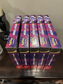 Pokemon TCG Mega Evolution Mega Latias EX Box x5 | Brand New, Sealed - Image 3