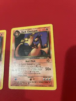 Pokemon TCG Dark Charizard 21/82 Non Holo Set, 1st ED & Unlimited. - Image 3