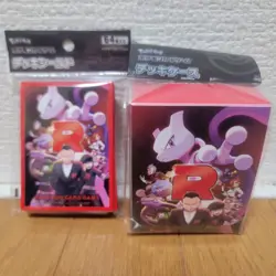 US Seller POKEMON THE GLORY OF TEAM ROCKET SV10 JAPANESE DECK BOX SLEEVES - Image 1