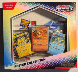 Pokemon TCG Prismatic Evolutions Poster Collection Sealed Box - Image 1