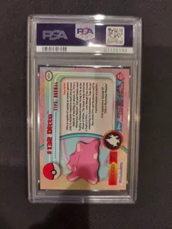 PSA 7 Ditto Foil Topps Pokemon Animation Series 3 - Image 3