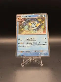 Vaporeon Black Star Promo 168 - Pokemon TCG - Prismatic Evolutions - Image 1