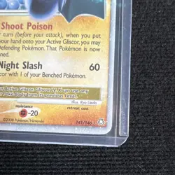 Pokemon Gliscor LV.X Legends Awakened 141/146 Rare Holo LV.X HP 110 - Image 5