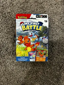 Pokemon My First Battle [Charamander&Squirtle]-New-DamagedBox-Free Shipping - Image 4