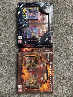 One Piece Illustration Box Vol 5 and Vol 6 Bundle Sealed - Image 1